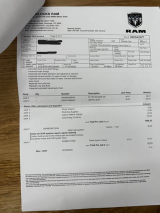 2022 RAM 2500 Heavy Duty Laramie - 27,200 km