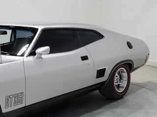 1974 Ford XB Falcon 500 Hardtop K-Code - Silver Metallic