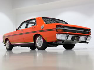 1971 Ford Falcon XY GT Replica - Vermilion Fire Sunroof 