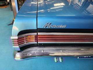 1969 HK GTS Monaro - Bright Blue Metallic 