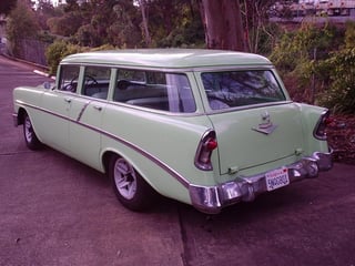 Chevrolet 1956 Station Wagon 210 model