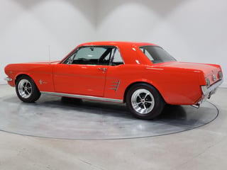 1966 Ford Mustang Coupe 289ci RHD - Signal Flare Red