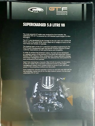 2014 FPV GTF - Manual 743 km