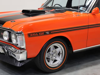 1971 Ford Falcon XY GTHO Phase 3 - Vermilion Fire 