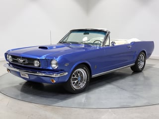 1965 Ford Mustang Convertible 302ci - Estoril Blue Metallic 