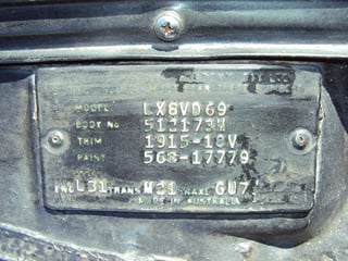 1976 LX SLR 5000 Torana