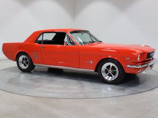 1966 Ford Mustang Coupe 289ci RHD - Signal Flare Red