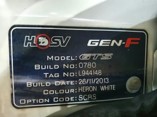 2013 HSV Gen F GTS LSA