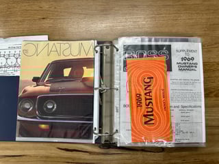 1969 Ford Mustang BOSS 429 - Candy Apple Red