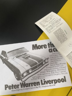 1971 XY GT Falcon - RAA Yellow