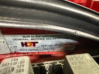 1986 HDT VL Commodore SS Group A - Build No 497 