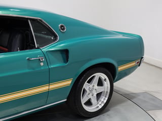1969 Ford Mustang Mach 1 351ci Windsor - Silver Jade Metallic