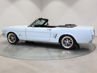 1966 Ford Mustang Convertible 289 2V - Arcadian Blue