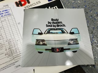 1985 VK HDT Commodore SS Group 3 - 21,000 klms