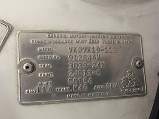 1984 Brock / HDT VK Group C Big Banger Replica