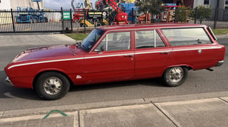 1969 Chrysler Valiant VF Pacer Wagon - Little Hood Riding Red