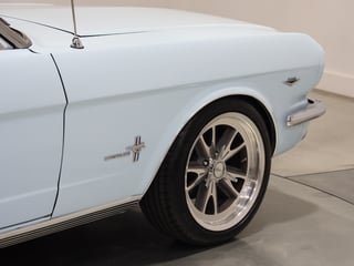 1966 Ford Mustang Convertible 289 2V - Arcadian Blue