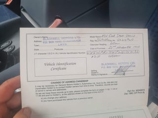 1993 HSV VP Clubsport 5000i