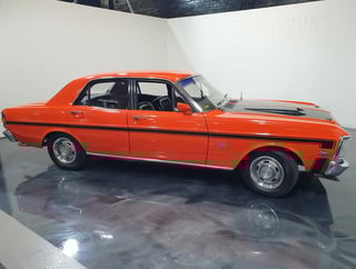1970 XW GT Falcon - Brambles Red