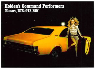 1970 Holden HG GTS Monaro 350 - Ultimate Survivor