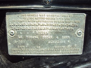 1976 LX SLR 5000 Torana