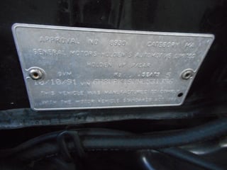 1991 VP Commodore Executive BT1 5.0L V8 .. SA POLICE