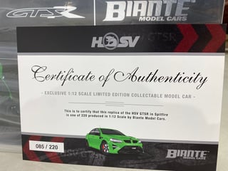 2017 HSV GTSR - Spitfire Green 0064 km …