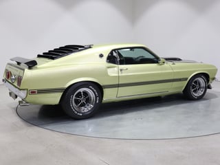 1969 Ford Mustang Mach 1 351 4V Windsor 4sp Man - Lime Gold