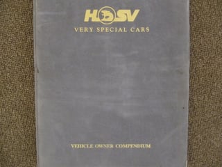 1996 VS HSV Clubsport - Build 986
