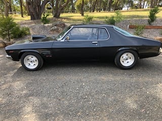 1971 HQ Holden Monaro LS Street Machine - Black Beauty
