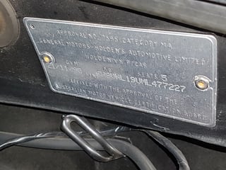 1990 HSV Commodore VN SS Group A Build No.110/302