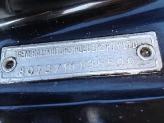 1969 HT GTS Monaro 186S