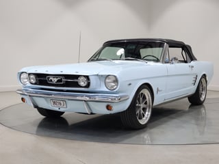 1966 Ford Mustang Convertible 289 2V - Arcadian Blue