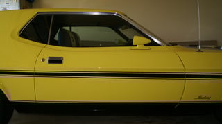 1972 Mustang 2 door hardtop Show car