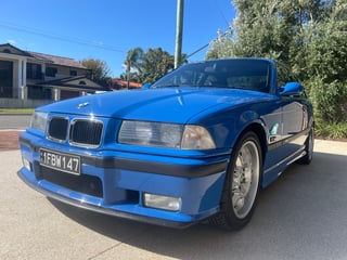 1996 BMW E36 M3 EVO Individual - Santorini Blue