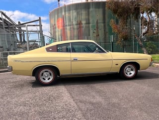 1973 Chrysler VJ Valiant Charger 770 E55 340ci V8 - Sandstone