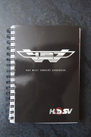 2008 HSV W427 Build No. 17 of 137 - 2,586 km