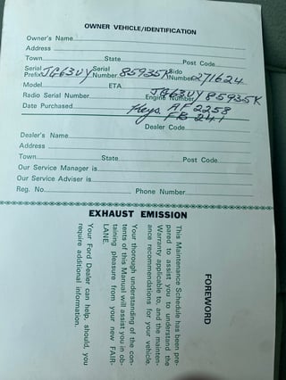 1978 Ford ZH Fairlane Marquis 5.8L V8 T-Bar Auto - Satin Spruce Metallic