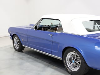 1965 Ford Mustang Convertible 302ci - Estoril Blue Metallic 