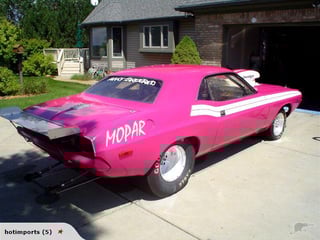 Dodge Challenger Drag car