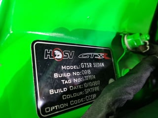 2017 VF Gen F2 HSV GTSR