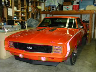 1969 SS Chevrolet Camaro - Hugger Orange
