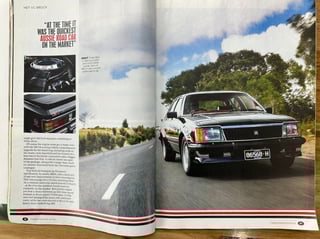 1980 HDT VC Brock Build No 367 - Tuxedo Black