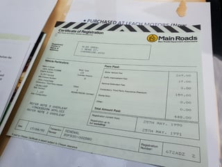 1987 VL Commodore Formula 5000 5.0L V8