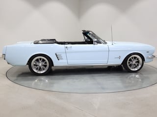 1966 Ford Mustang Convertible 289 2V - Arcadian Blue