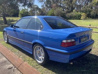 1996 BMW E36 M3 EVO Individual - Santorini Blue