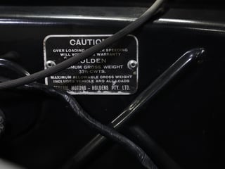 1967 Holden HR 186 S Utility - Grecian White