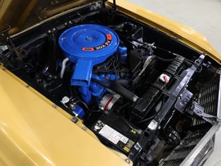 1970 Ford Mustang Convertible 302ci - Bright Gold 