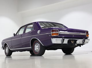 1971 Ford XY Falcon 500 6cyl Top Loader - Wild Violet Sunroof
