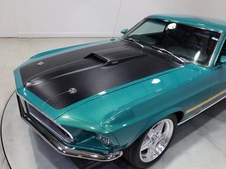 1969 Ford Mustang Mach 1 351ci Windsor - Silver Jade Metallic